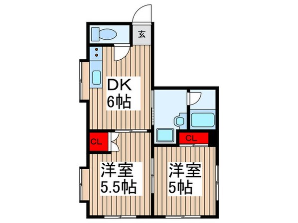 春風館の物件間取画像